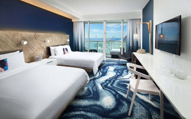 Spectacular Twin room with balcony and with ocean view
