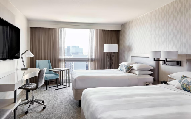 Accessible Quadruple room with balcony and with pool view