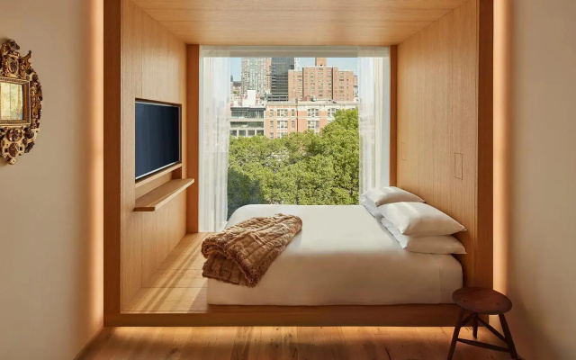 Double room with park view