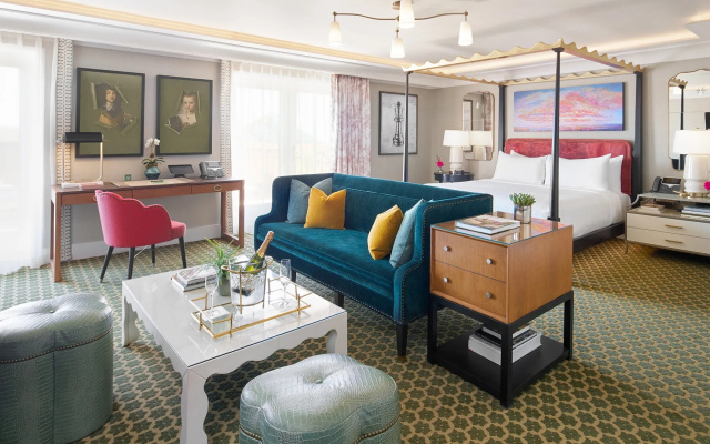 The Grand Lodge Patio Accessible Suite