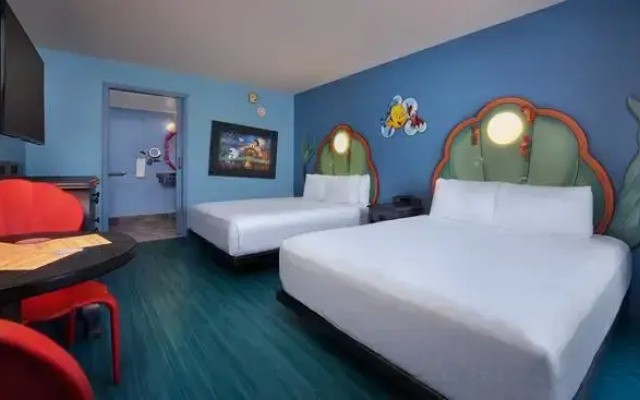 Accessible Wheelchair with Option for Hearing Accessibility Quadruple The Little Mermaid Standard room