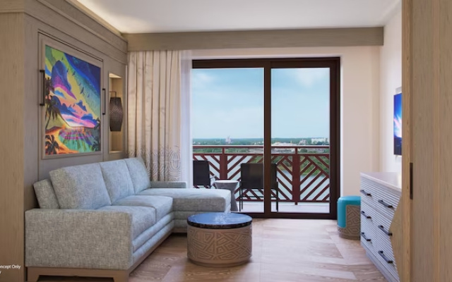 Deluxe Tower Studio with resort view