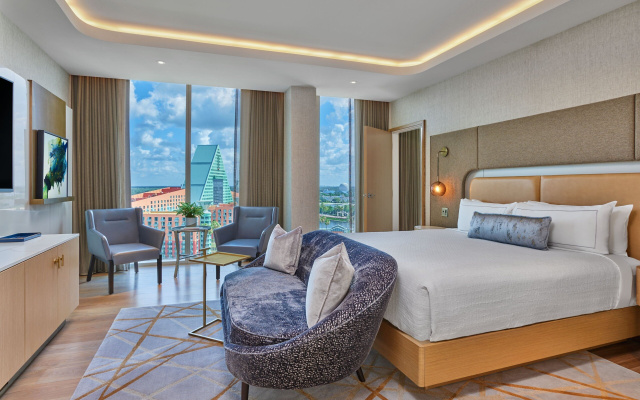1 Bedroom Presidential Epcot View Double Suite with balcony