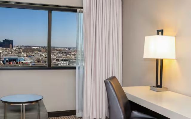 Newark Skyline View Top Floor room