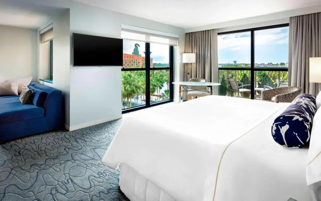 Premier Double room with balcony and with view