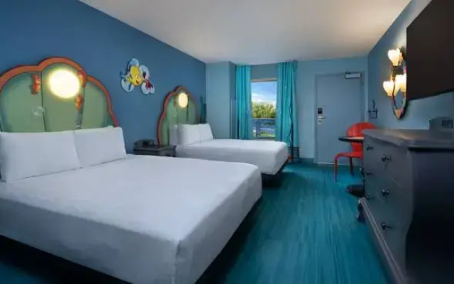 Accessible Wheelchair with Option for Hearing Accessibility Twin The Little Mermaid Standard room
