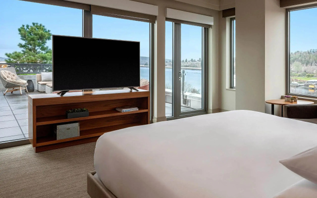 Terrace Double room with lake view