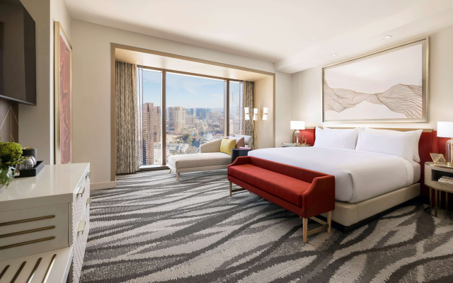 1 Bedroom Double room with city view