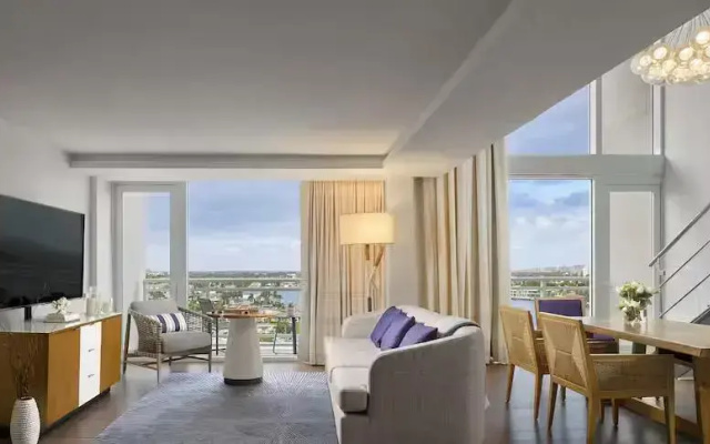 Penthouse Double Duplex Suite with water view