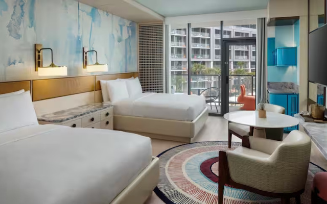 Hearing Accessible room with balcony and Lagoon View