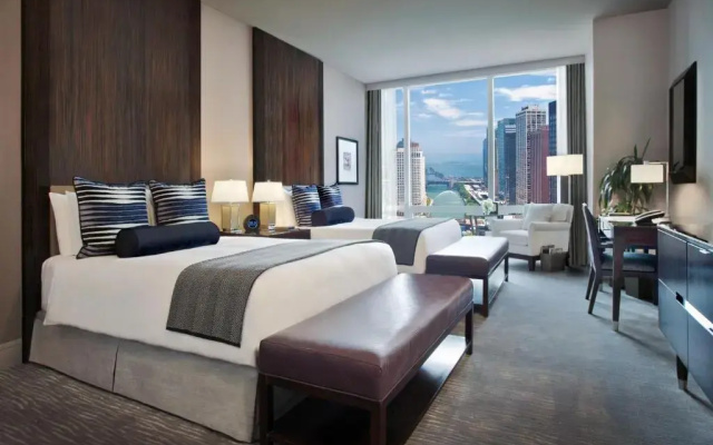 Deluxe Twin room with city view