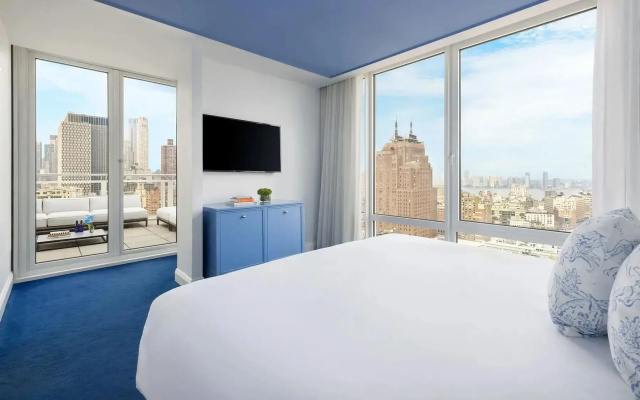 SoHo Double Studio with balcony