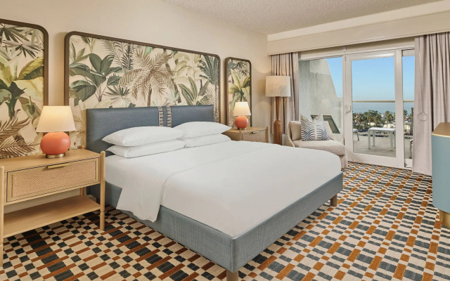 Accessible Double room with balcony and with ocean view