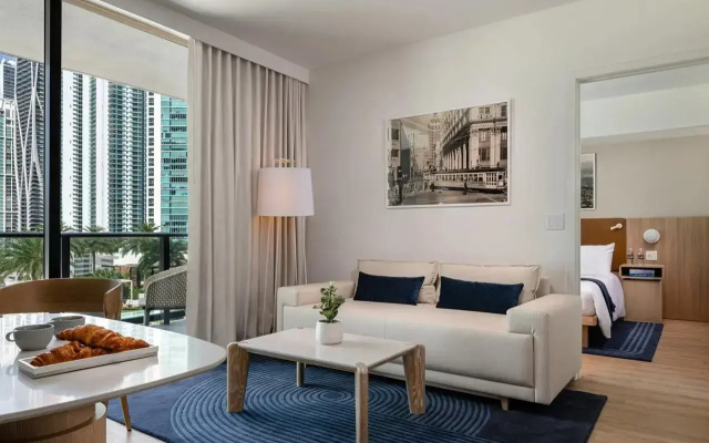2 Bedrooms Suite with balcony and with partial water view
