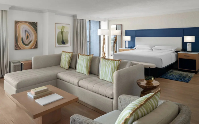 Double Studio Suite with balcony and with gulf view