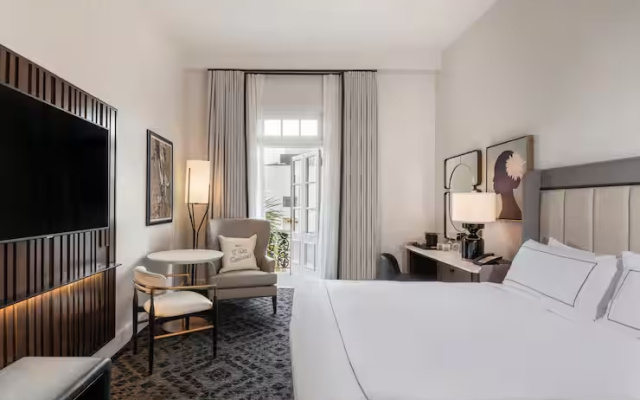 Room with balcony
