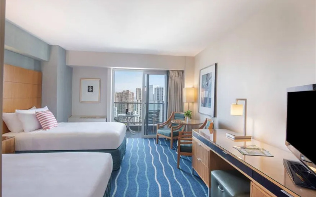 Waikiki Tower room with ocean view