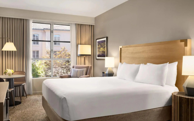 Room with courtyard view