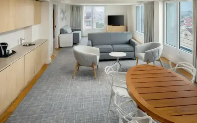 Accessible Double Suite with partial beach view
