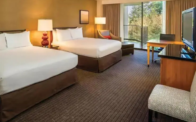 Twin room with balcony and with mountain view