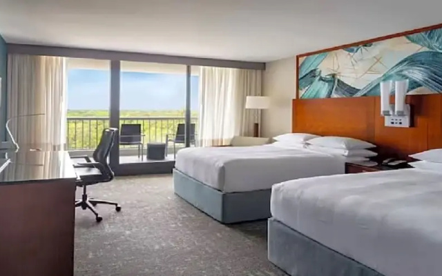Twin room with resort view