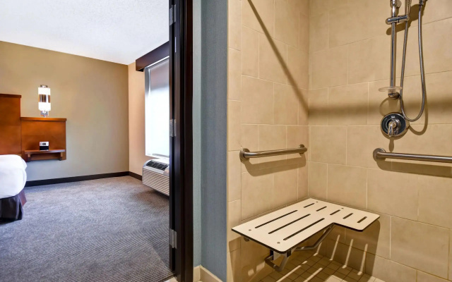 Accessible Roll-In Shower Double room