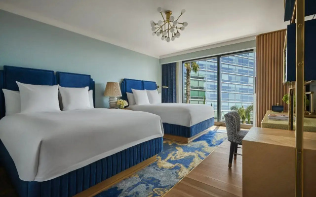 Quadruple room with sunset view