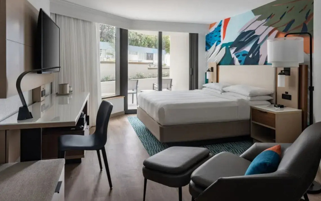 With Terrace room with pool view