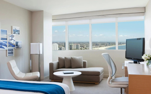 Room with harbour view