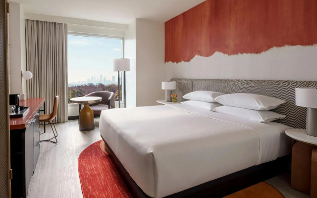 High Floor Double room with city view