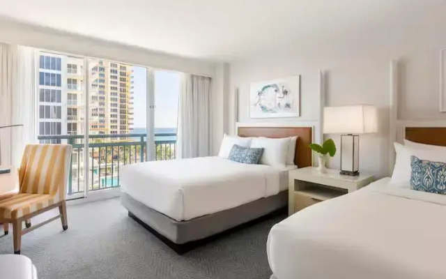 Quadruple room with ocean view