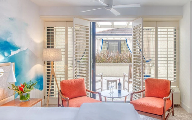 Accessible Double room with courtyard view