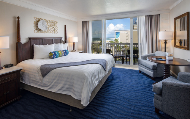 Double room with balcony and with Tropical view