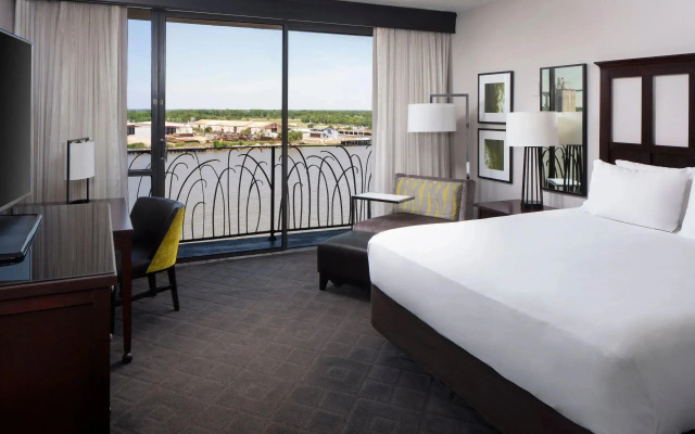 Room with balcony
