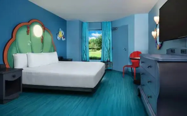 Accessible Wheelchair with Option for Hearing Accessibility Double The Little Mermaid Standard room