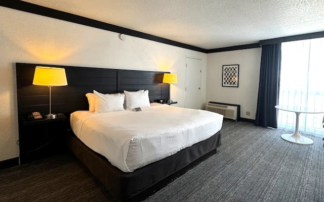 Double room with pool view