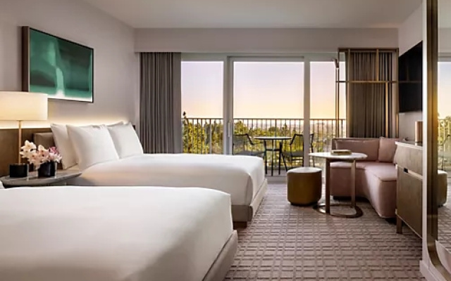 Deluxe Quadruple room with sunset view