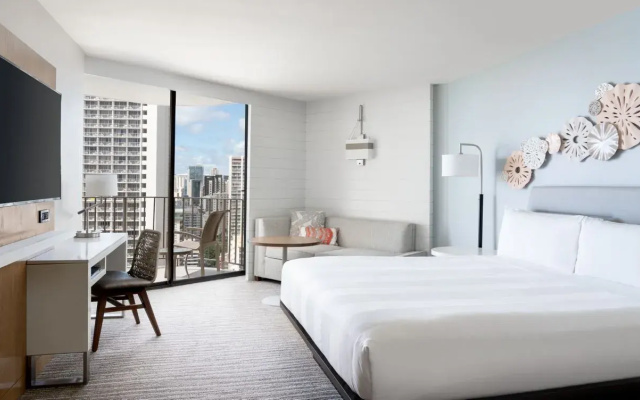 Waikiki Double room with balcony and with city view