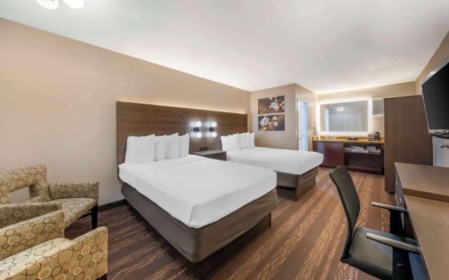 Quadruple room with view