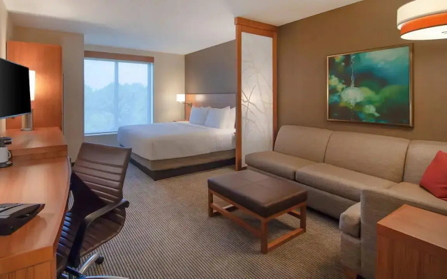 Room with sofa bed