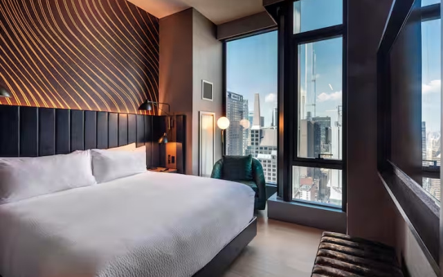 Hearing Accessible Double Suite Skyline View