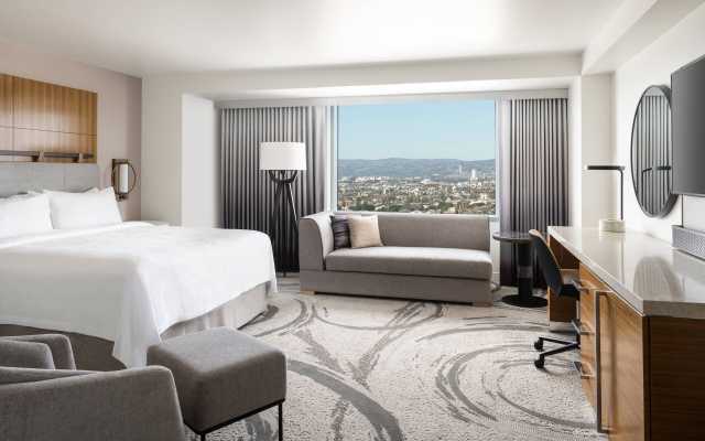 Guest room with city view