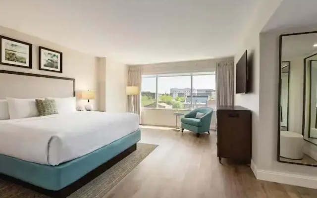 Room with historic view
