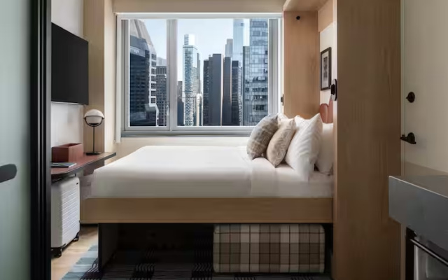 Flex with Wall Bed Double room with city view