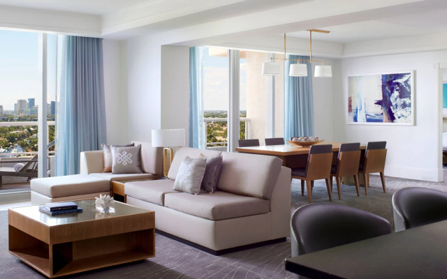 1 Bedroom Residential Intracoastal Suite with balcony and with Intracoastal view