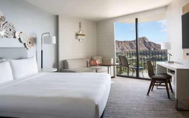 DiamondHead Ocean Paoakalani Double room