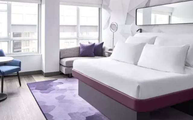 First Class room with view