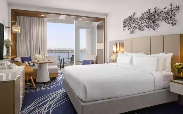 Tower Double room with balcony and with water view