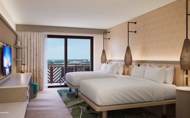 2 Bedrooms Tower Penthouse with theme park view