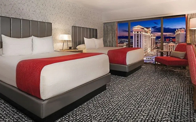 Strip View Flamingo Twin room